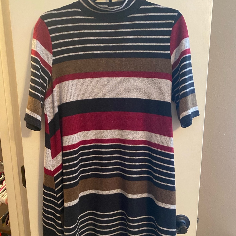 Tres Bien striped sweater tunic